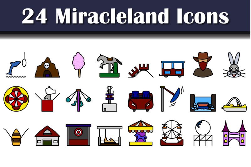 miracleland-icon-set