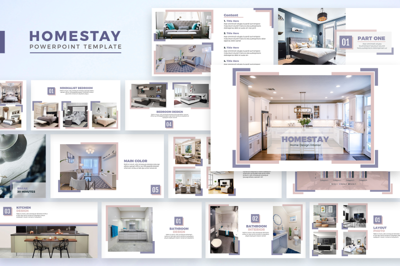 homestay-powerpoint-template