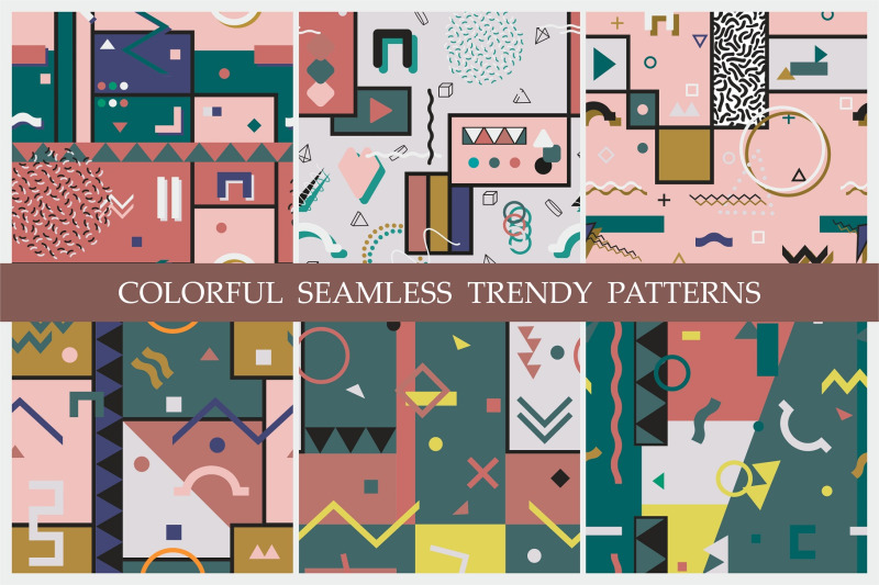 trendy-seamless-retro-80s-patterns