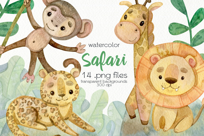 watercolor-jungle-animals-png-files