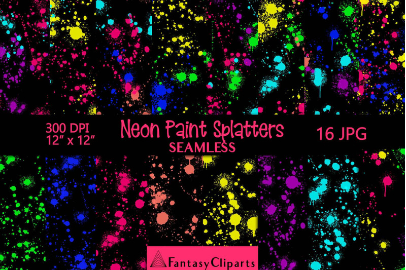 neon-paint-splatters-on-black-seamless-digital-paper