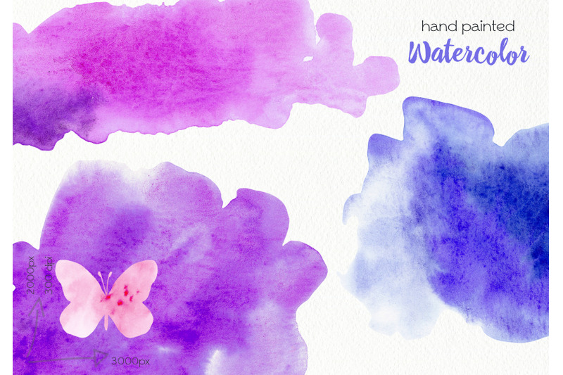 watercolor-purple-butterflies-png-files