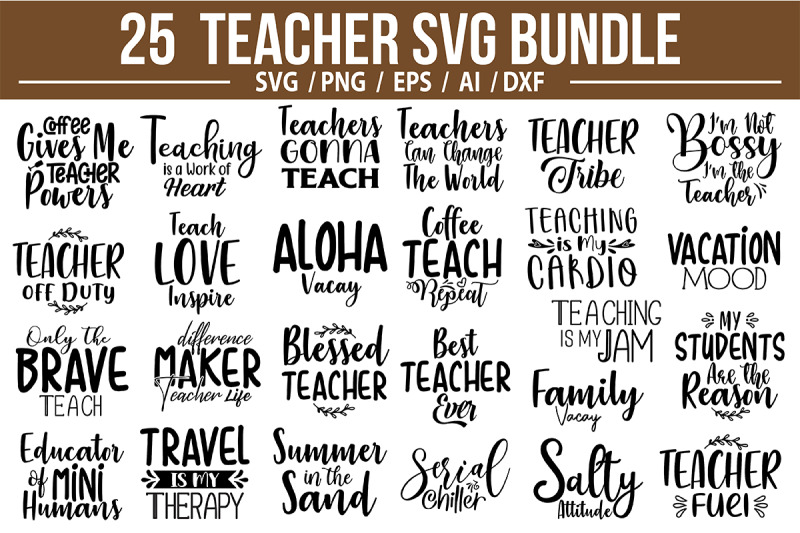 teacher-svg-bundle