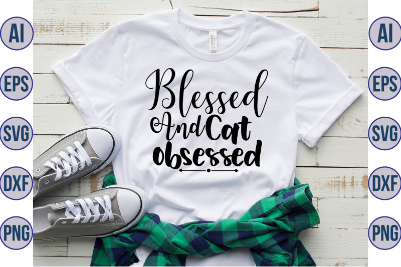 blessed-and-cat-obsessed-svg