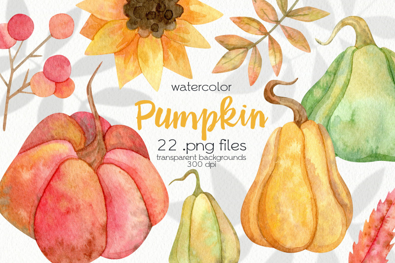 watercolor-pumpkin-clipart-png-files