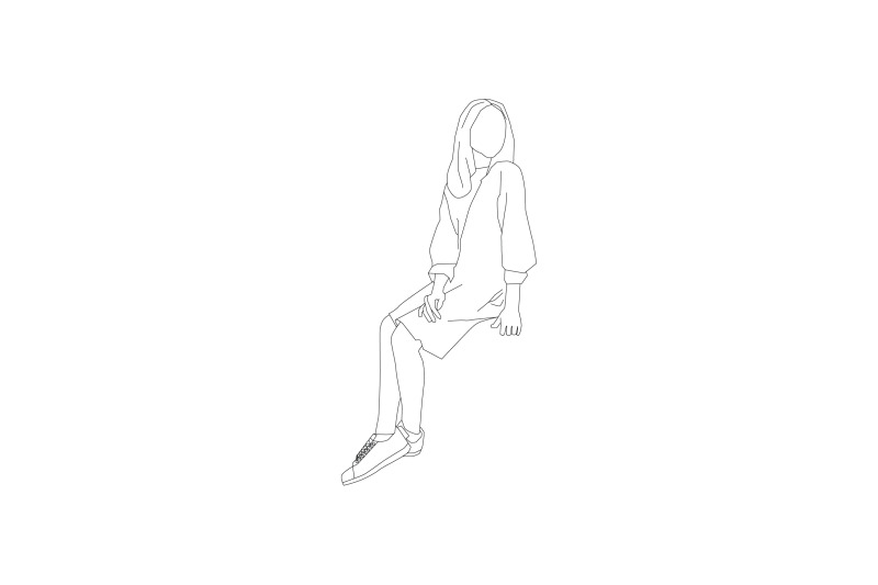 vector-illustration-of-elegant-women-sitting-on-the-sideroad