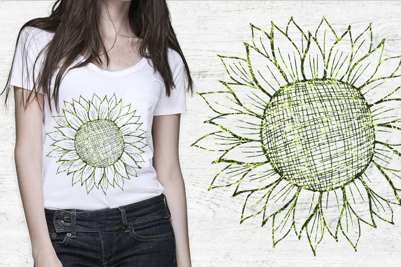 sunflower-svg-floral-t-shirt-design-summer-rainbow