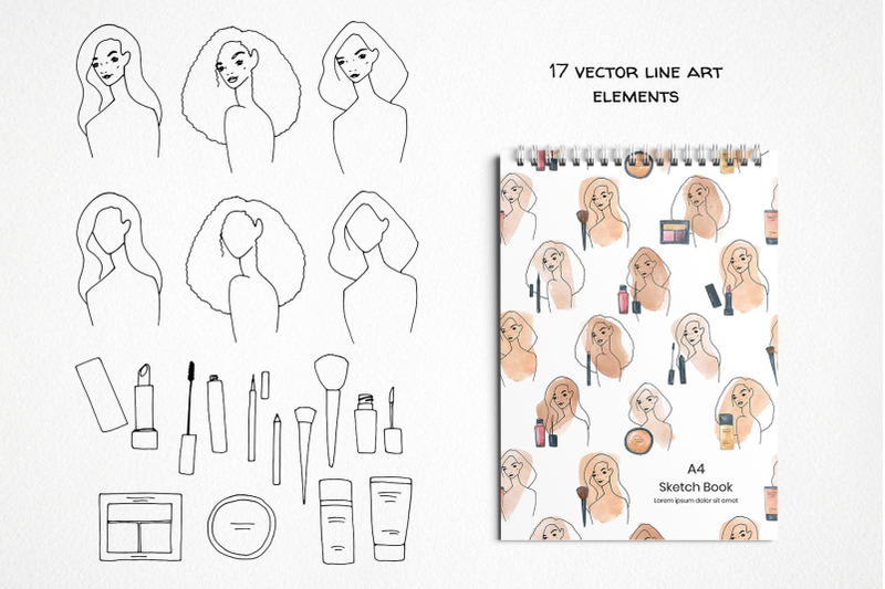 makeup-clipart-png-make-up-cosmetics-watercolor-woman-clip-art