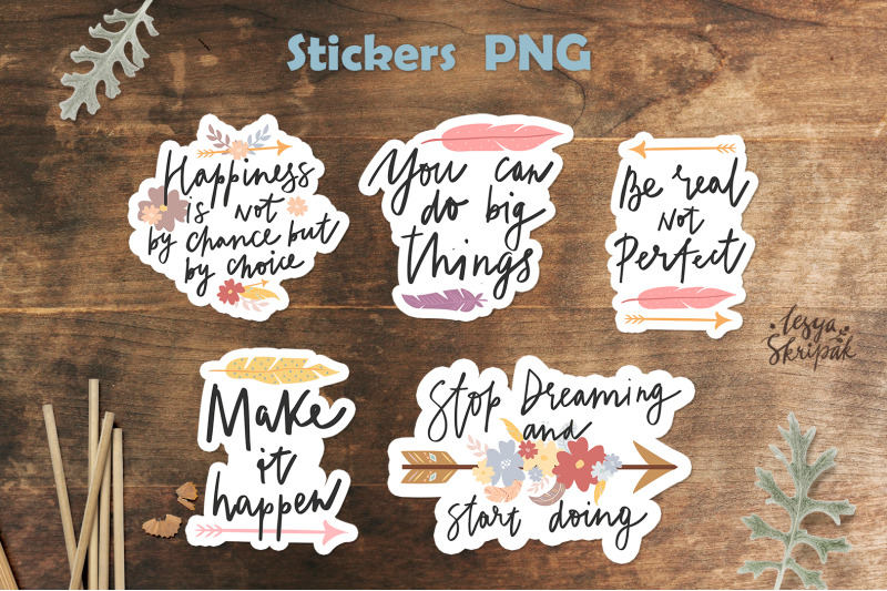 motivational-stickers-inspirational-stickers-png-positive