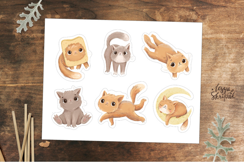 cat-stickers-sticker-animals-cute-animal-stickers