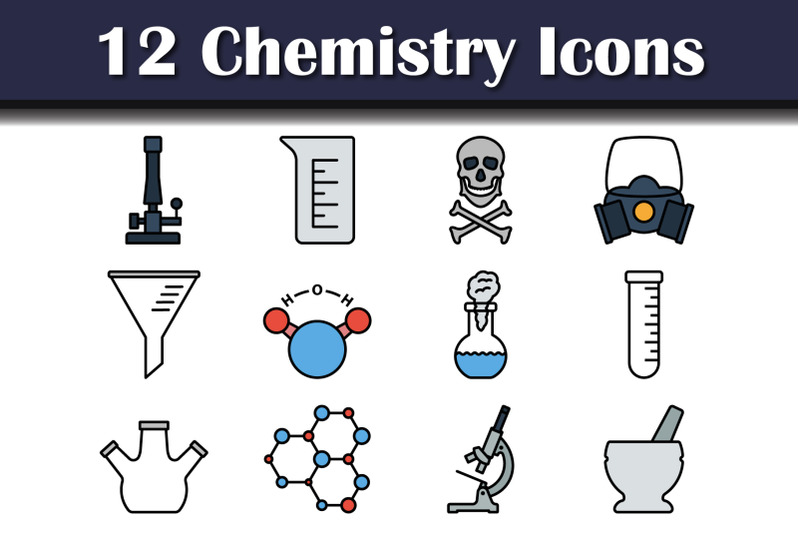 chemistry-icon-set