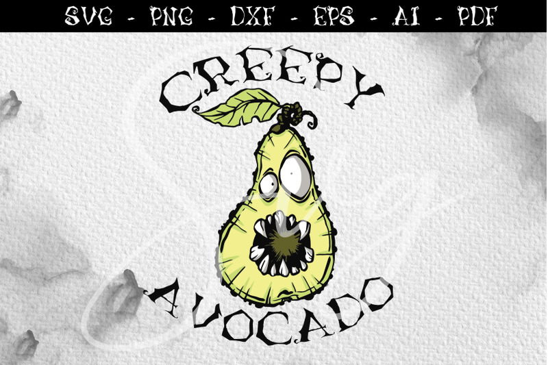 creepy-avocado-vegetables-svg