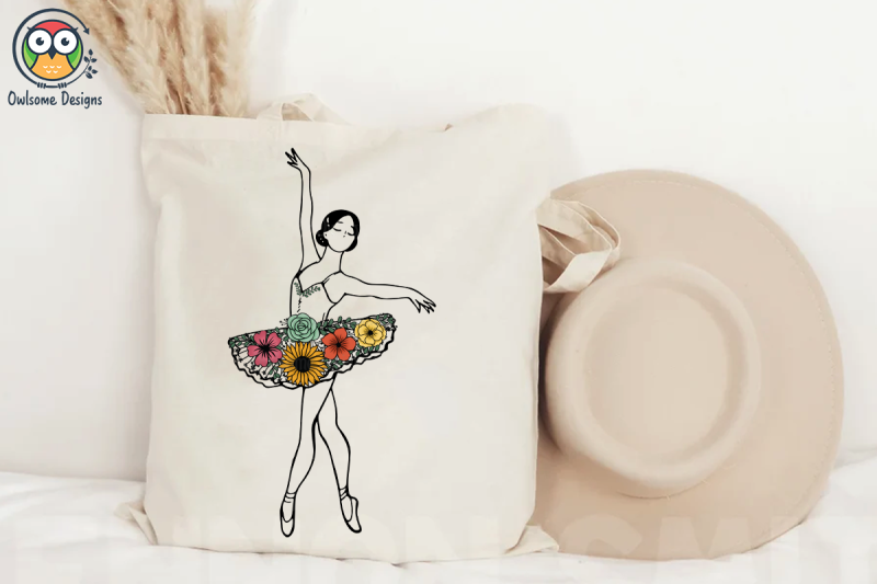 ballerina-sublimation-design