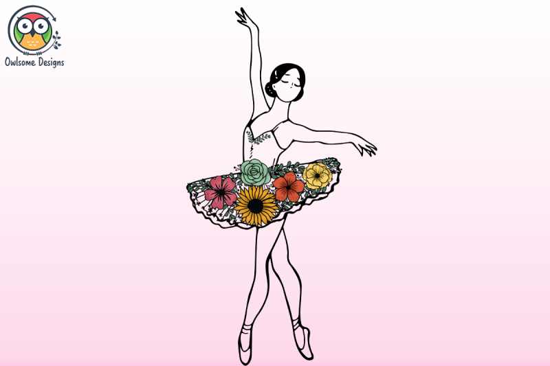 ballerina-sublimation-design