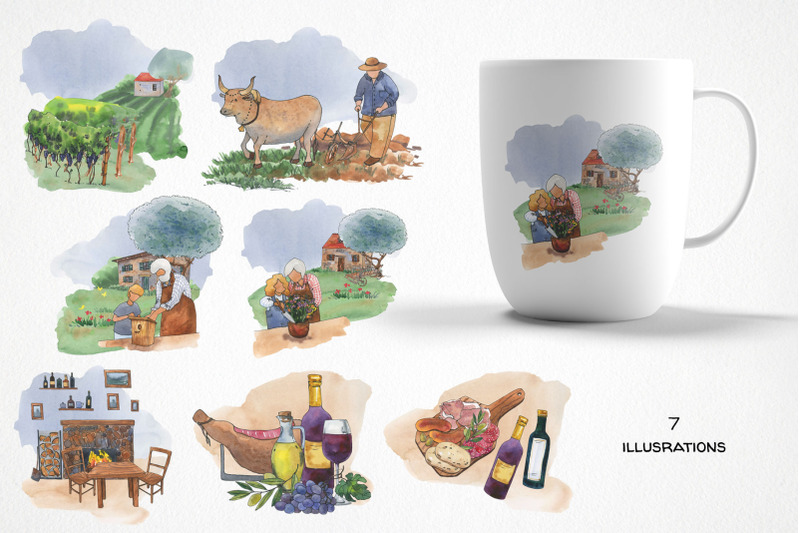 farm-landscape-clipart-watercolor-vineyard-wine-cottagecore-life