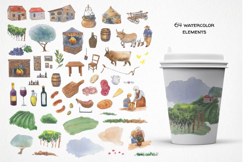 farm-landscape-clipart-watercolor-vineyard-wine-cottagecore-life