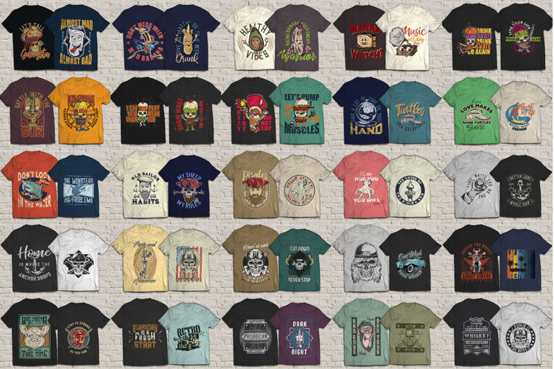 161-t-shirt-designs-bundle