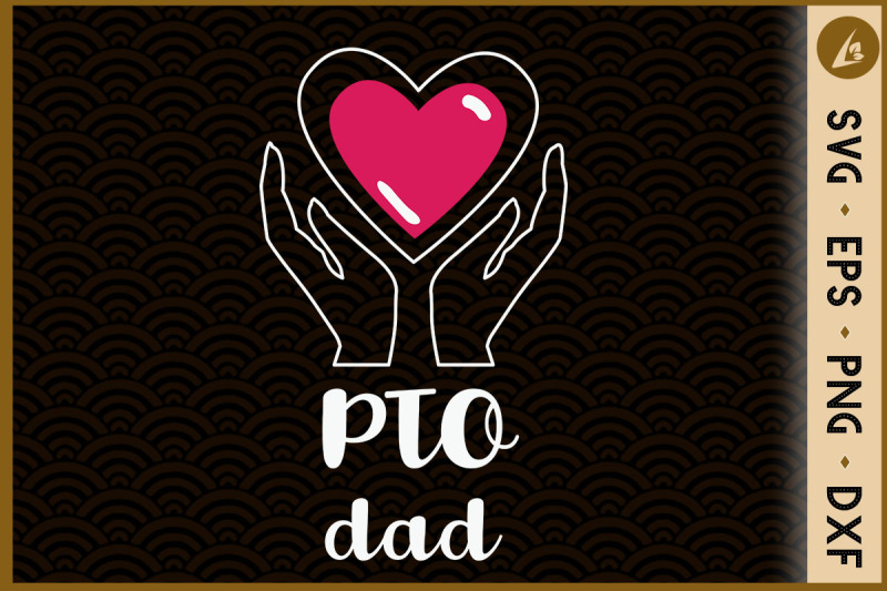 pto-dad-heart-symbol-design