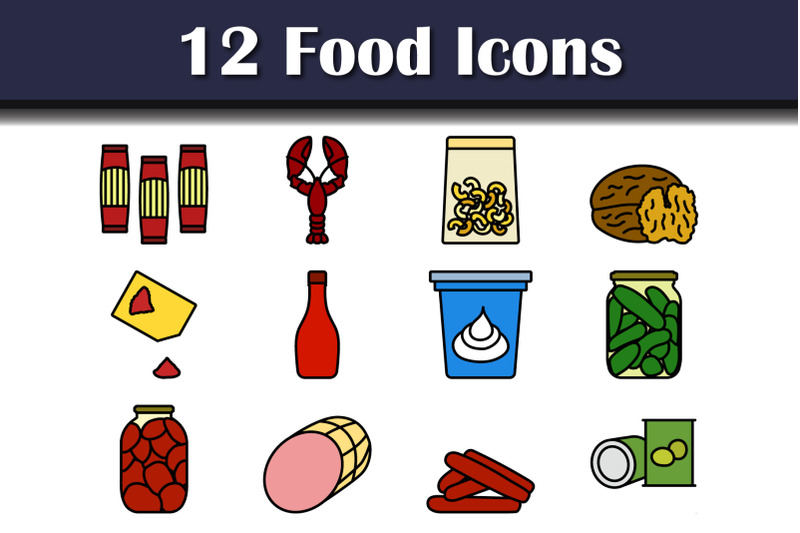 food-icon-set