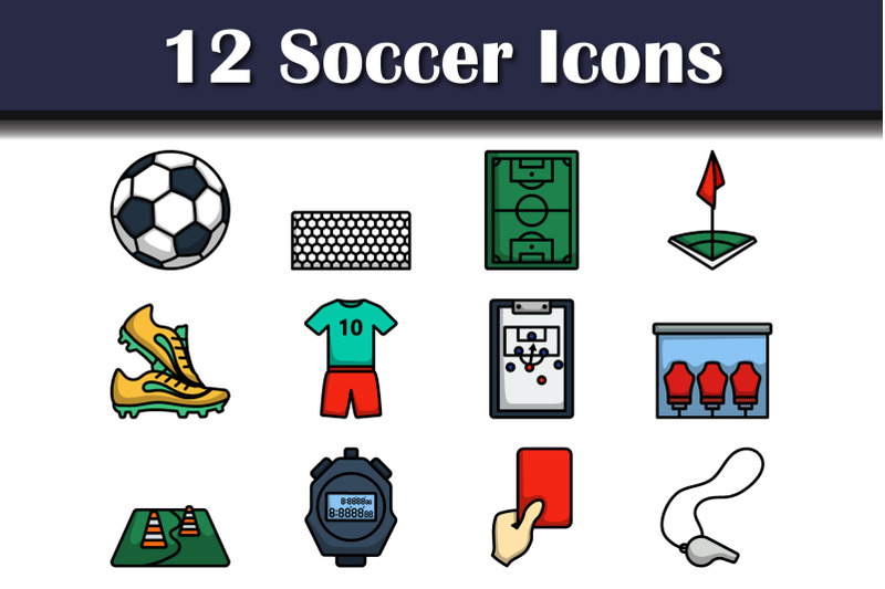 soccer-icon-set