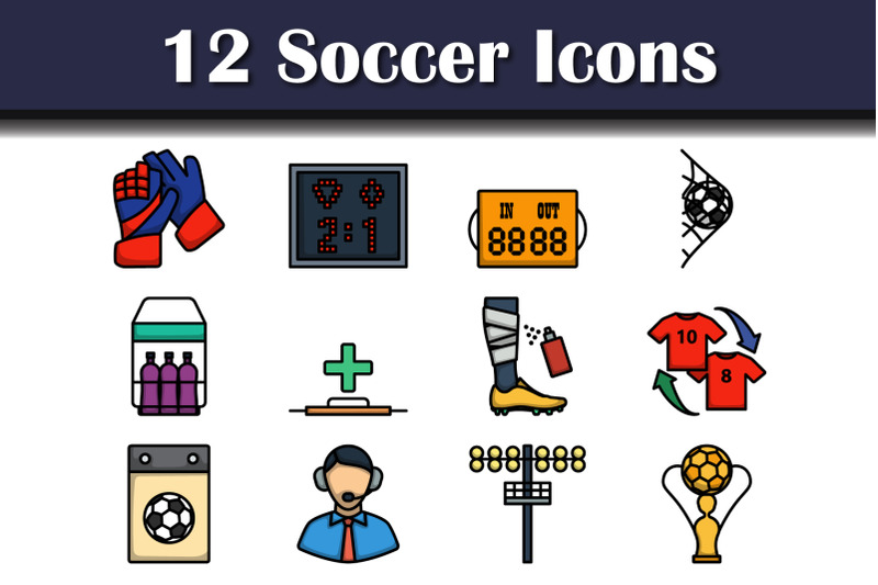 soccer-icon-set