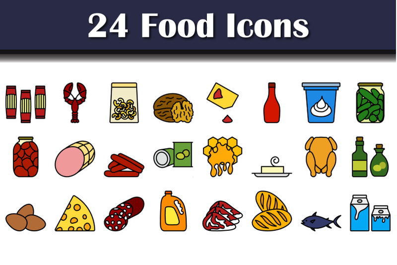 food-icon-set