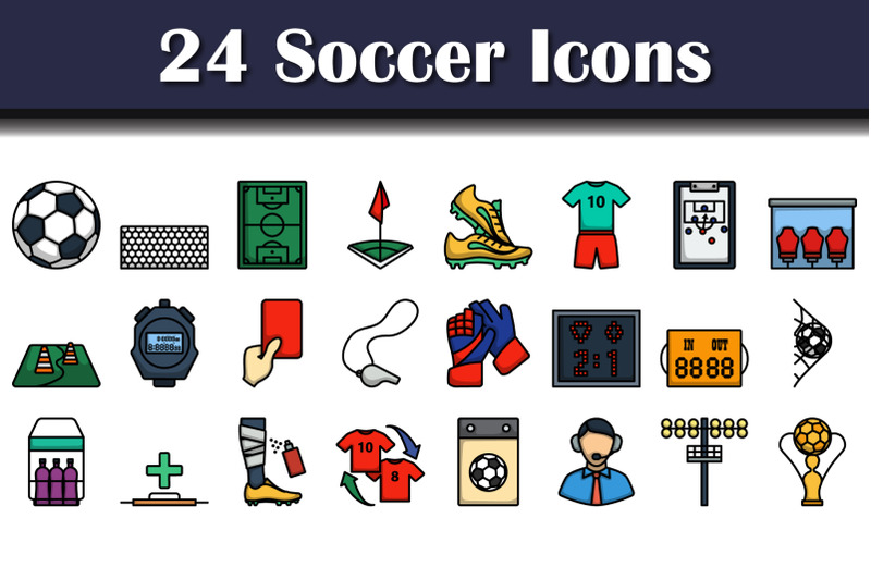 soccer-icon-set