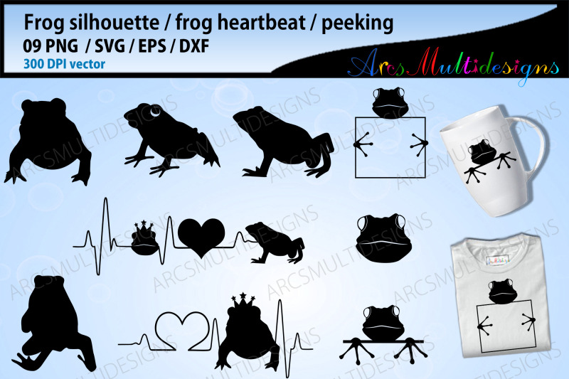 frog-peeking-silhouette