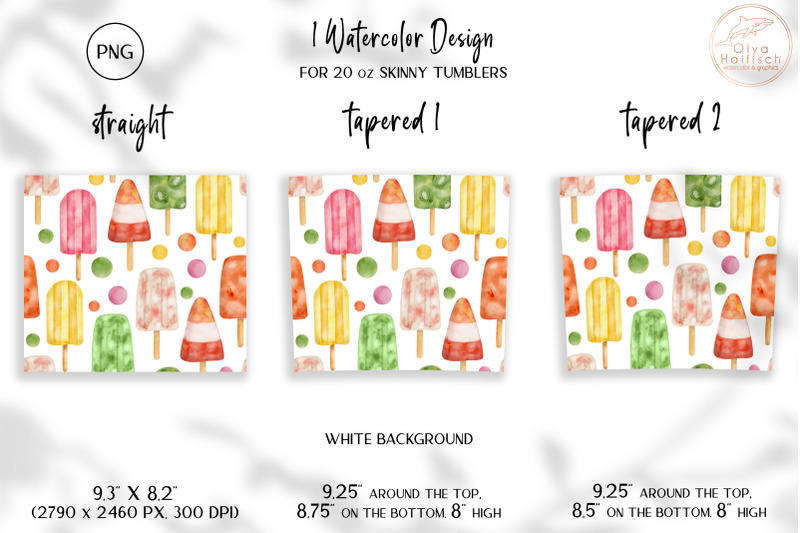 watercolor-summer-tumbler-sublimation-popsicle-tumbler-wrap-png