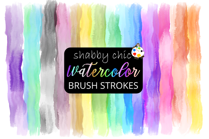 shabby-chic-watercolor-rainbow-brush-strokes-set-3