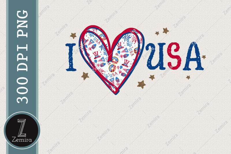 4th-of-july-american-heart-sublimation