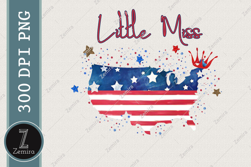 4th-of-july-little-miss-usa-sublimation