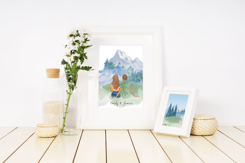 camping-png-watercolor-travel-clipart-mountain-landscape-clip-art