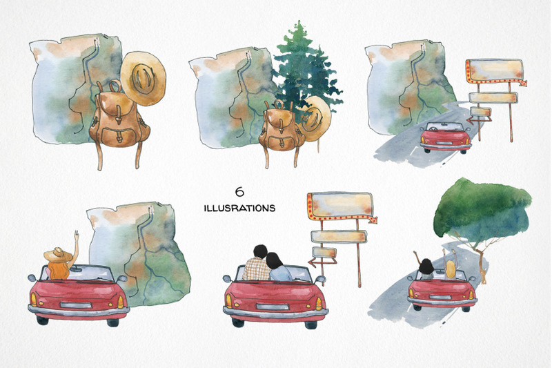 road-trip-clipart-watercolor-car-travel-png-mountain-landscape-backg