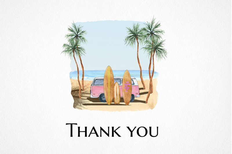 watercolor-beach-clipart-surf-travel-clip-art-summer-trip-palm-tree