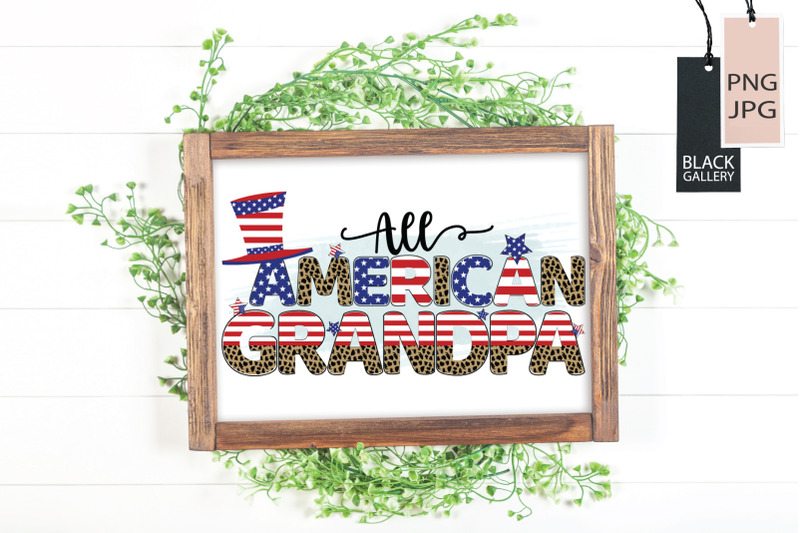 all-american-grandpa-sublimation