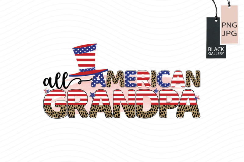 all-american-grandpa-sublimation