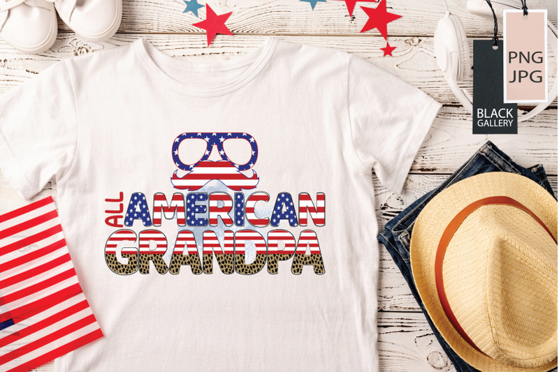 all-american-grandpa-sublimation