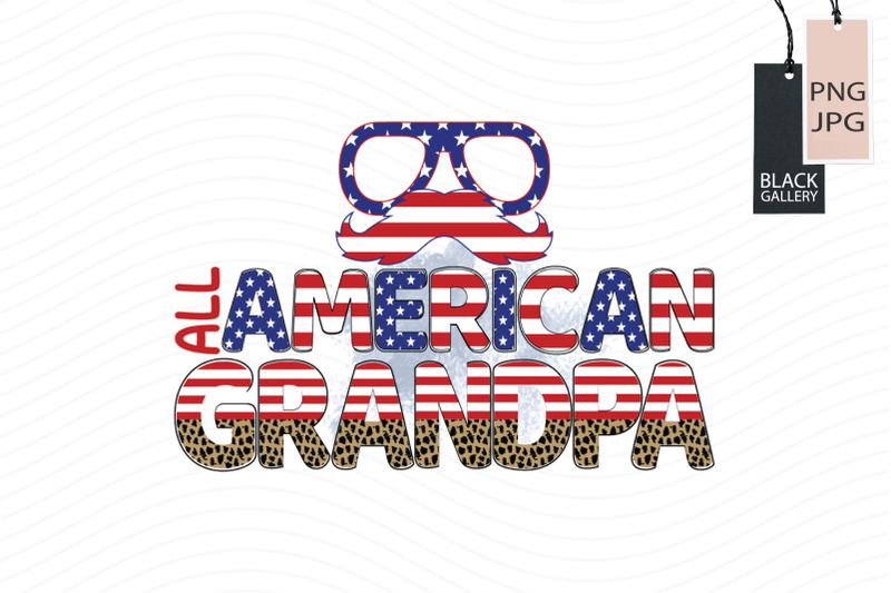 all-american-grandpa-sublimation