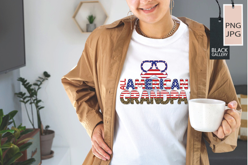 all-american-grandpa-sublimation