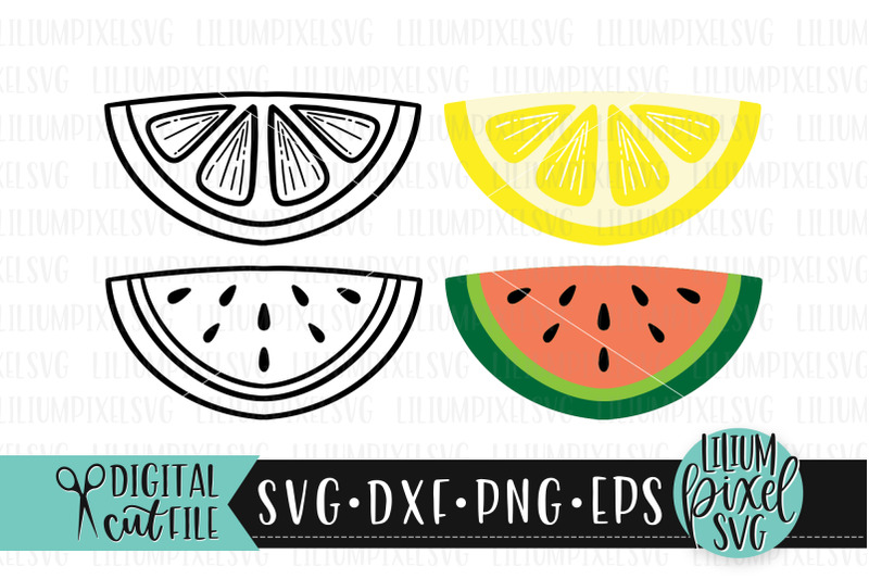 lemon-and-watermelon-slices-summer-fruit-svg