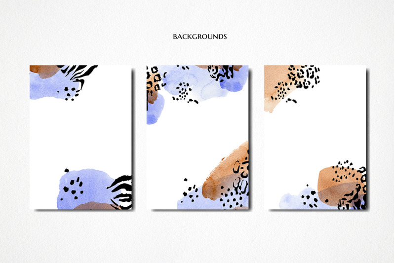 white-tiger-png-snow-leopard-print-abstract-art-watercolor-clipart