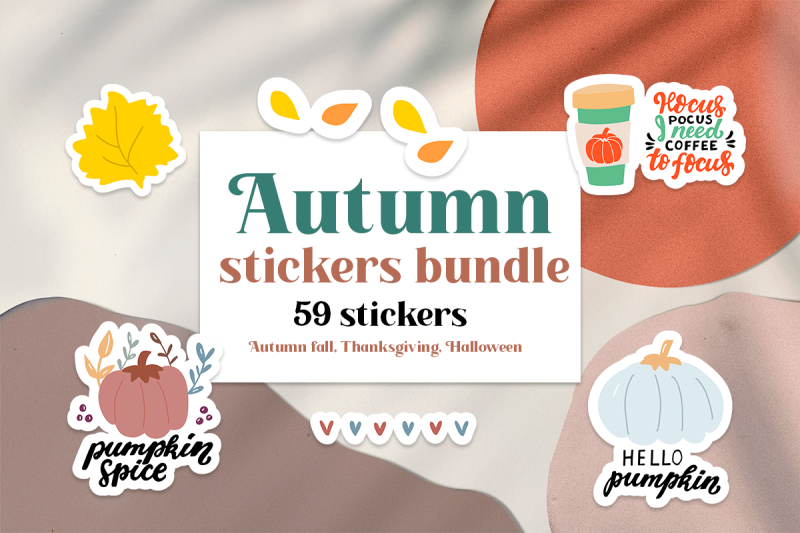 autumn-stickers-bundle-pumpkins-stickers-fall-stickers-thanksgivin