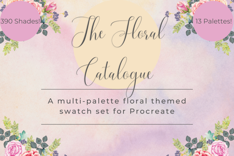 procreate-multi-palette-swatch-set-floral-13-palettes-390-shades