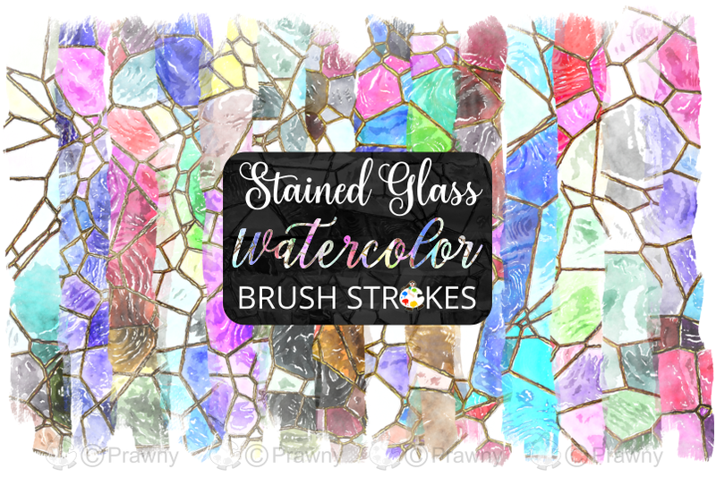 stained-glass-watercolor-brush-strokes-set-5