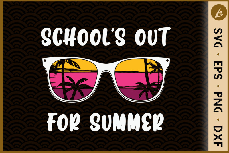 retro-schools-out-for-summer-sunglasses