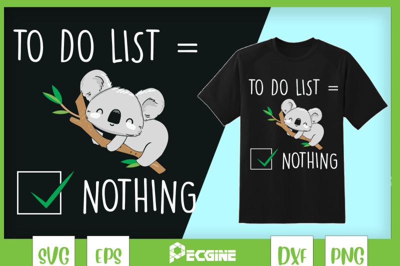 koala-todo-list-nothing-lazy