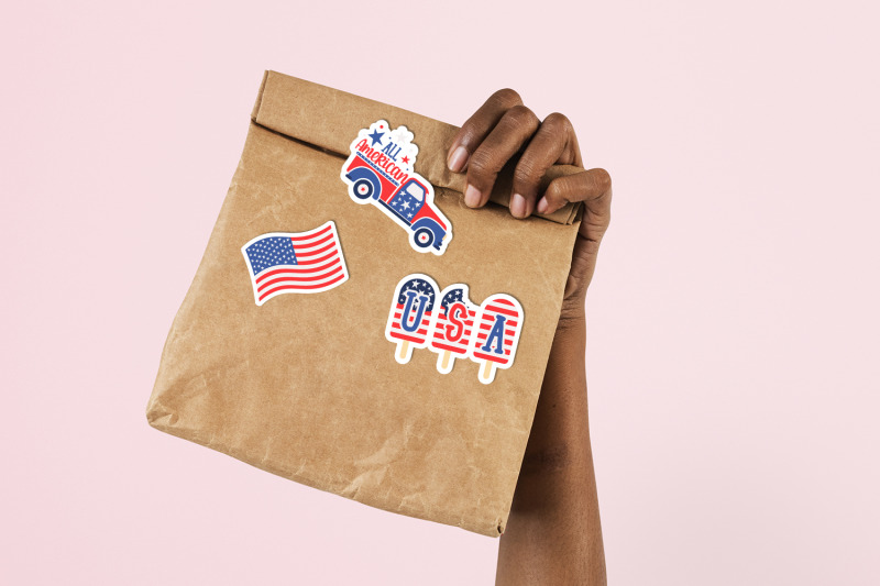 4th-of-july-stickers-set-usa-independence-day-png