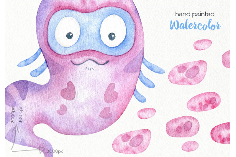 watercolor-monsters-clipart-png-files