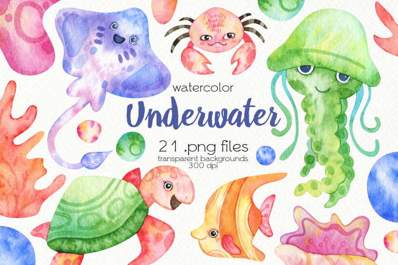 watercolor-underwater-clipart-png-files